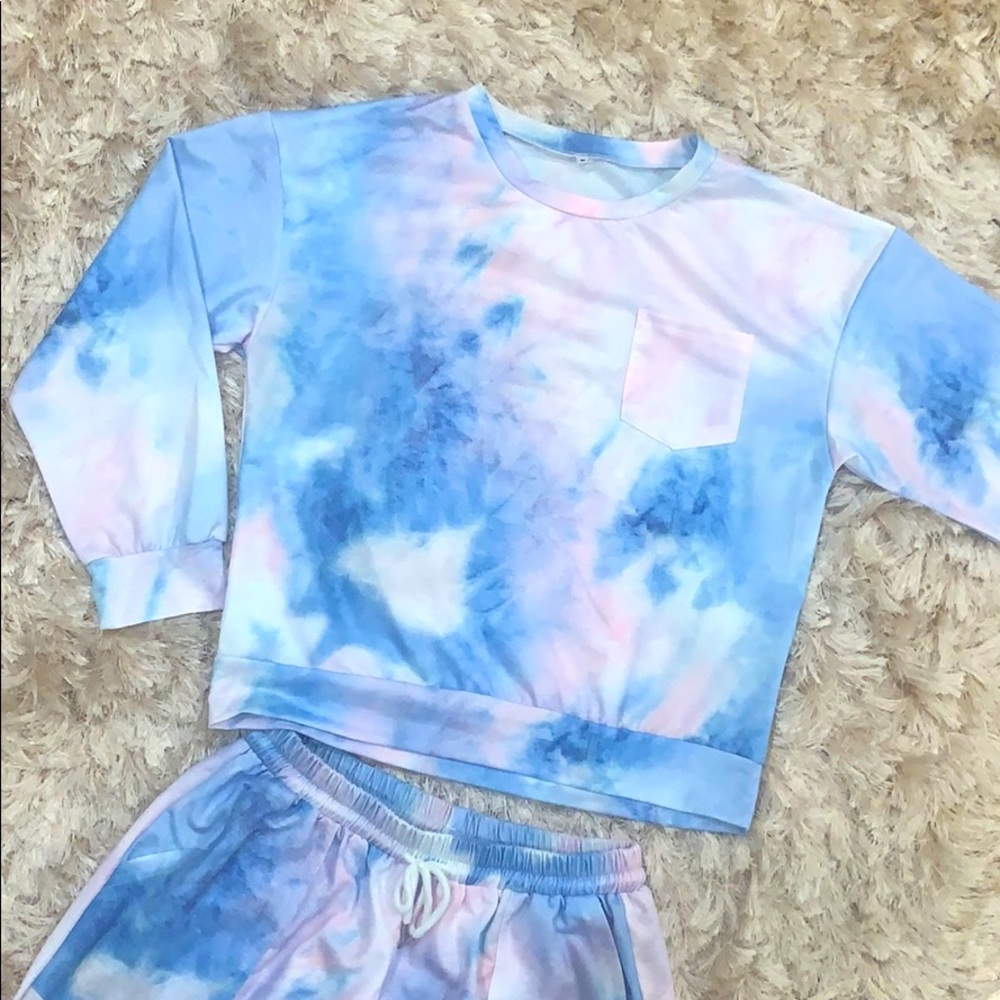 Tie Dye Pajama Set